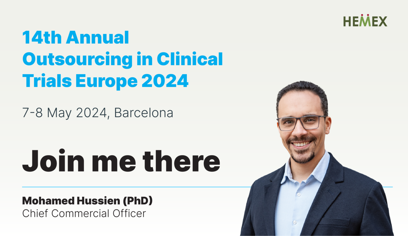 Hemex at 14th Annual Outsourcing in Clinical Trials Europe 2024 Conference