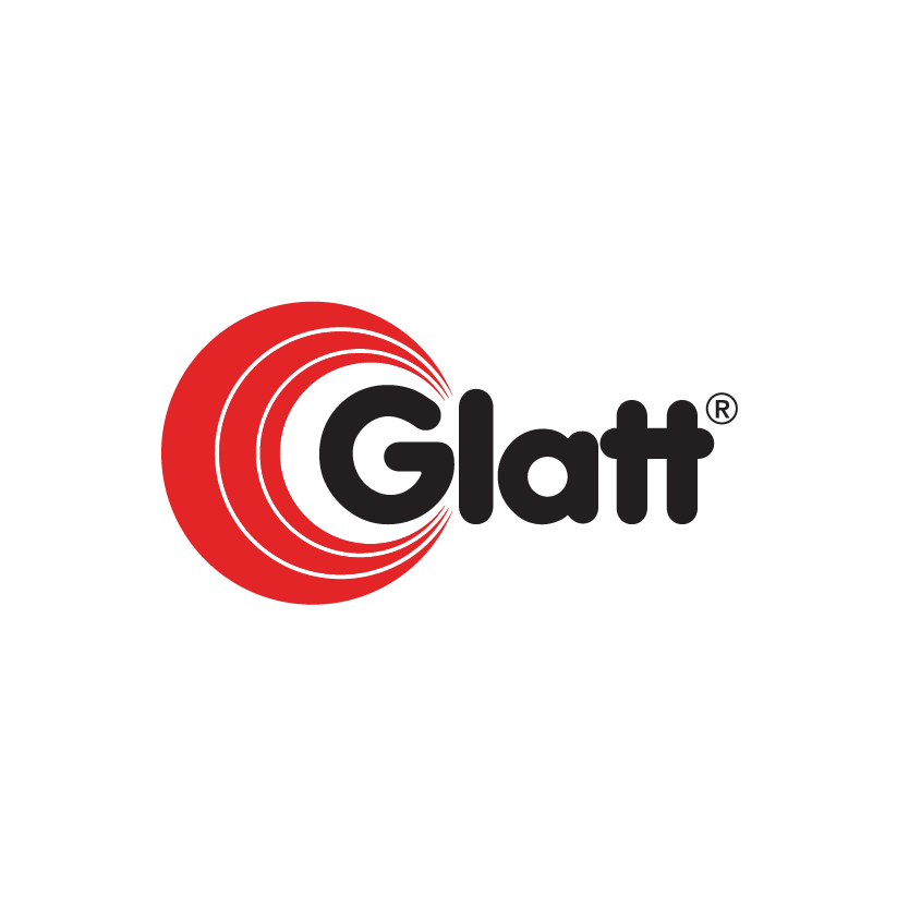 Glatt logo and link to the website